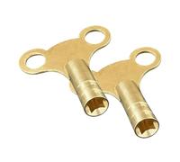 Radiator Cleaning Key - 2 Brass Household Supplies | Dee Valve Cooler Bouchon | Pourr Cruise Ship | Commercial, Public, Home, Room