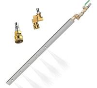 Radiator Cleaning Wand for Pressure Washer Garden Hose, 24 inch Thickened Radiator Cleaning Wand with Water & Air Dual-Purpose Connector, 4500 PSI Radiator Flush and Cleaner Tool (32in)