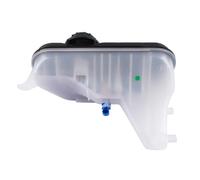 Radiator Coolant Expansion Header Tank with Cap and Level Sensor Replacement for X-F X250 Dai-mler X-J X351 2.7L 3.0L C2Z11668 GELUOXI