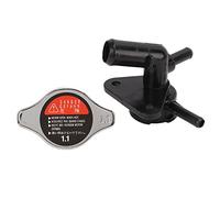 Radiator Coolant Filler Neck Radiator Fill Cap, Car Coolant Radiator Filler Neck Radiator Water Filler Cap Set Assembly Replacement for Mazda 5 2006-2010