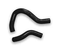 Radiator Coolant Hose Compatible with Civic for Si Sir EP3 K20A 2002 2003 2004 2005 Silicone Radiator Coolant Hose Pipe(Black)