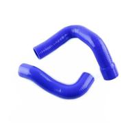 Radiator Coolant Hose Compatible with for Galaxie 500 500XL 1964 2PCS Silicone Radiator Coolant Intercooler Hose Pipe Kit(Blue)