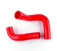 Radiator Coolant Hose Compatible with for Galaxie 500 500XL 1964 2PCS Silicone Radiator Coolant Intercooler Hose Pipe Kit(Red)