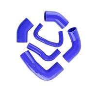 Radiator Coolant Hose Compatible with Mitsubishi for Lancer for Evolution for EVO 7 8 9 CT9A 2.0L 4G63T 2001-2007 for Turbo Radiator Intercooler Hose Pipe(Blue)