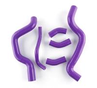 Radiator Coolant Hose Compatible with Suzuki for SV650 for K3 2003 2004 2005 2006 2007 2008 2009-2023 6PCS Silicone Radiator Hose Pipe Kit Car Engine Radiator Hoses(Purple)