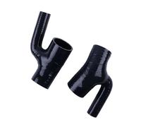 Radiator Coolant Hose For A6 C5 4B 1999 2000 2001 2002 For S4 B5 1998-2001 2002 For RS4 2.7T Bi-Turbo Silicone Intake Inlet Hose Pipe Kit Car Radiator Hoses(Black)