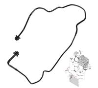 Radiator Coolant Overflow Pipe, Water Expansion Tank Overflow Container Hose Pipe Replacement for Ford Focus MK3 / C-Max/Grand C-Max/Transit Connect MK2 1.0 EcoBoost 14-18 1855418 DV618K012AA