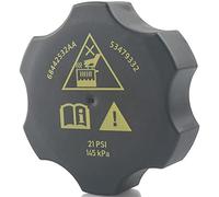 Radiator Coolant Recovery Cap, Replace 68442532AA Compatible with Chrysler Dodge Jeep Ram EcoDiesel - 2014-2021 Cherokee Ram 1500, 2017-2021 Pacifica Compass, 2016-2021 Durango Grand Cherokee, More