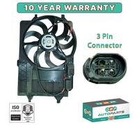 Radiator Cooling Fan for Mini Cooper One Works R50 R53 R52 1.6 17117541092