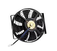 Radiator Cooling Fans 12V 24V Universal 10 Inch Radiator Fan Slim Radiator Electric Cooling Fan A/C AC Air Conditioning Truck Car Vehicle(Blowing 12V)