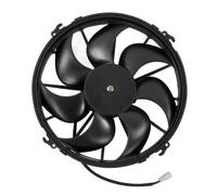 Radiator Cooling Fans AC Condenser Fan AC Cooling Fan Car Air Conditioner Cooling Fan 24V 3200r/min Pull Type 7 Blades For Buses Trucks Oil Cooler Fan