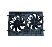 Radiator Cooling Fans Dual Radiator Cooling Fan Assembly 3QF121207 3QG959455B 3QF959455BC Compatible With VW For Atlas For Cross Sport L4 2.0L 2020 2021 2022 2023
