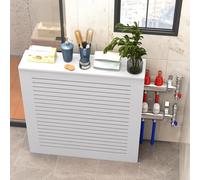 Radiator Cover Cabinet Shelf, Radiator Decoration, Easy Radiator Covers, Modern Style Radiator Covers, Heater Covers for Radiators, Easy to Install and Clean(40x75x25cm)