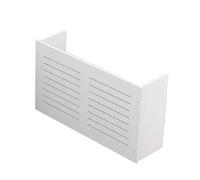 Radiator Cover Cabinet, Waterproof Pipe Concealer, Wood-Plastic Vanity, Decorative Home Accent for Bathrooms, Elegant Design for Improved Aesthetics