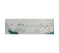 Radiator Cover for Home Use, Dustproof Heater Protector with Soft Velvet Fabric, 60/80/100/120/160 cm Length, 40 cm Width, Stylish Chinese Design, Machine Washable, Fits Most Indoor Heating Radiators