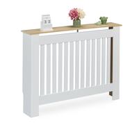 Radiator Cover Heater Cladding Heating Wood Effect Shelf Hideaway MDF Slats