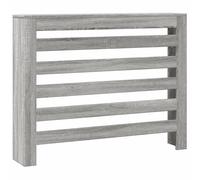 Radiator Cover Heater Shelf Grey Sonoma Engineered Wood vidaXL
