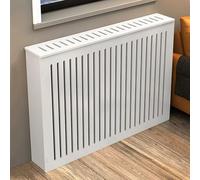Radiator Cover Shelf Heater Heating Cabinet Shelf, Modern Occlusion Radiator Covers for Home, Hidden Radiator Cover Cabinet Shelf, Breathable/Stable/Easy to Install(90x80x20cm/35x31x8in)