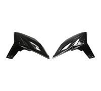 Radiator cover UFO PLAST 2-piece black for Yamaha WR F YZ 250 / 450ccm Yr.11-15