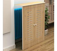Radiator Covers Cabinet Shelf Home, Modern Heat Covers for Radiator, Strong Load-Bearing Capacity, Living Room Heating Decorative Cabinet, Easy Assembly(80x70x25cm/31x28x10in)