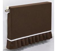 Radiator Covers for Home, Blended Fabric Dust Protector with Side Openings and Tie Straps, Machine Washable, Fits 16'' to 102'' Radiators