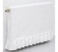 Radiator Covers for Home, Blended Fabric Dust Protector with Side Openings and Tie Straps, Machine Washable, Fits 16'' to 102'' Radiators