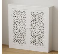 Radiator Covers for Home,Modern Radiator Shelf,Radiator Cover Heating Cabinet,Modern Bathroom Two Door Floor Cabinet,Console Table Punch-Free Installation,for Living Room Kitchen Dining Room(L50*H60*W