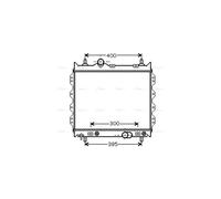 PRASCO CR2072 Engine radiator