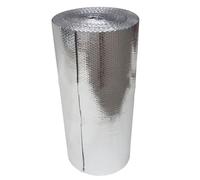 Radiator Deflector Panels Self Adhesive Thermal Wall Insulation Roll Aluminized Film, Winter Pipe Insulation Heat Reflective Sheet for Behind Radiator, for Home, Van, Garage Door, Shed(1x1m)