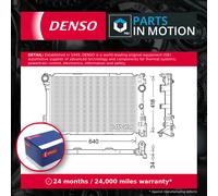 Radiator DRM17049 Denso 0995002703 0995006203 A0995002703 A0995006203 Quality