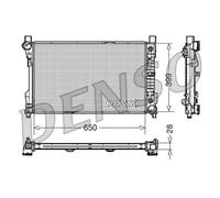 Radiator DRM17079 Denso 2035003403 2035000303 2035001003 2035000503