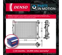 Radiator DRM23109 Denso 214100078R Genuine Top Quality Guaranteed New