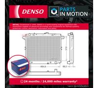 Radiator DRM50148 Denso 1640066110 1640066111 1640066120 1640066170 1640017380