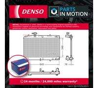 Radiator DRM50155 Denso 164000Y260 Genuine Top Quality Guaranteed New