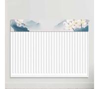 Radiator Dust Cover Crafted from Soft Velvet to Shield Against Dust and Dirt, Featuring a Stylish Design that Conceals Radiators and Complements Home Decor (120cm)