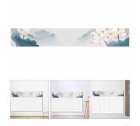 Radiator Dust Cover Crafted from Soft Velvet to Shield Against Dust and Dirt, Featuring a Stylish Design that Conceals Radiators and Complements Home Decor (100cm)