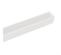 Radiator Dust Cover White Scratch-Resistant Mesh Breathable Having Pad Yarn Top and Extended Heating Panel for Home and Front Unit Protection for Concealment (160CM)