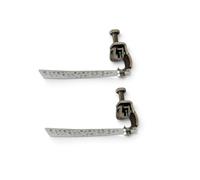 Radiator Earth Bonding Clamp with Label BS951:2009 304 Stainless Steel Pipe Electrical Earth Clamp for Radiators Copper Pipes IEE Compliant Grounding Connector Pack of 2