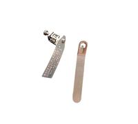 Radiator Earth Clamp with Safety Label for Radiator Bonding Electrical Earth Clamp Earth Silver Clamp Strap Electrical Cable Wire Bonding Radiator Adjustable Radiator Bonding Straps Clamp With Spanner