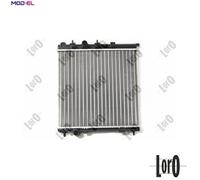 RADIATOR ENGINE COOLING 009-017-0057 FOR PEUGEOT 207/207+ 208 CITROEN 1.0L 3cyl