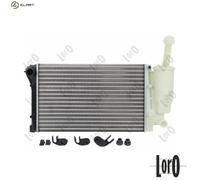 RADIATOR ENGINE COOLING 016-017-0023 FOR FIAT PANDA/CLASSIC 187 A1.000 1.1L 4cyl