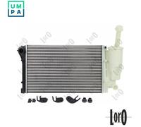 RADIATOR ENGINE COOLING 016-017-0023 FOR FIAT PANDA/CLASSIC 187 A1.000 1.1L 4cyl