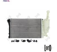 RADIATOR ENGINE COOLING 016-017-0023 FOR FIAT PANDA/CLASSIC 187 A1.000 1.1L 4cyl
