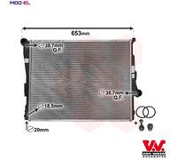 RADIATOR ENGINE COOLING 06002278 FOR BMW 3/E46/Convertible/Compact Z4/E86/E85