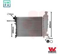 VAN WEZEL 09002115 Engine radiator