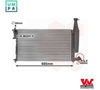 VAN WEZEL 09002168 Engine radiator