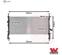 VAN WEZEL 18002405 Engine radiator