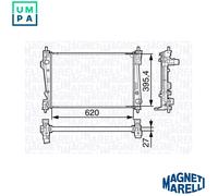 RADIATOR ENGINE COOLING 350213131200 FOR ALFA ROMEO GIULIETTA/Hatchback/Van 2.0L