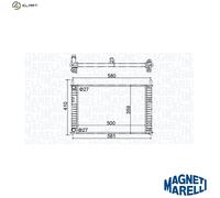RADIATOR ENGINE COOLING 350213152700 FOR MAZDA FORD FUSION IKON/V FIESTA/Van