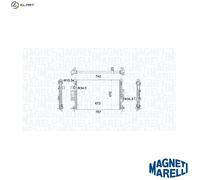 MAGNETI MARELLI 350213155300 Engine radiator